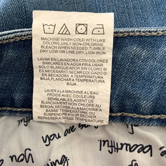 Lee Classic Fit Jeans Straight Leg Light Wash Blue Petite Size 16P - Picture 5 of 8